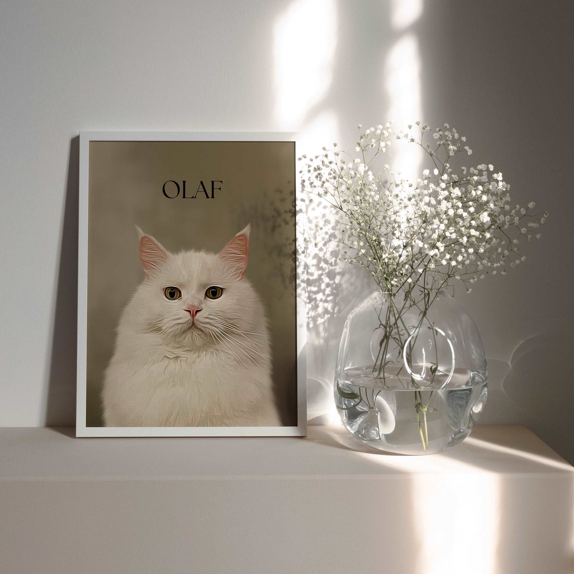 Custom Pet Portrait - Classic Oil