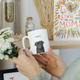 Load image into Gallery viewer, Custom Pet Portrait Mug

