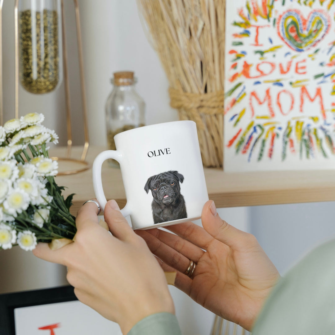 Custom Pet Portrait Mug