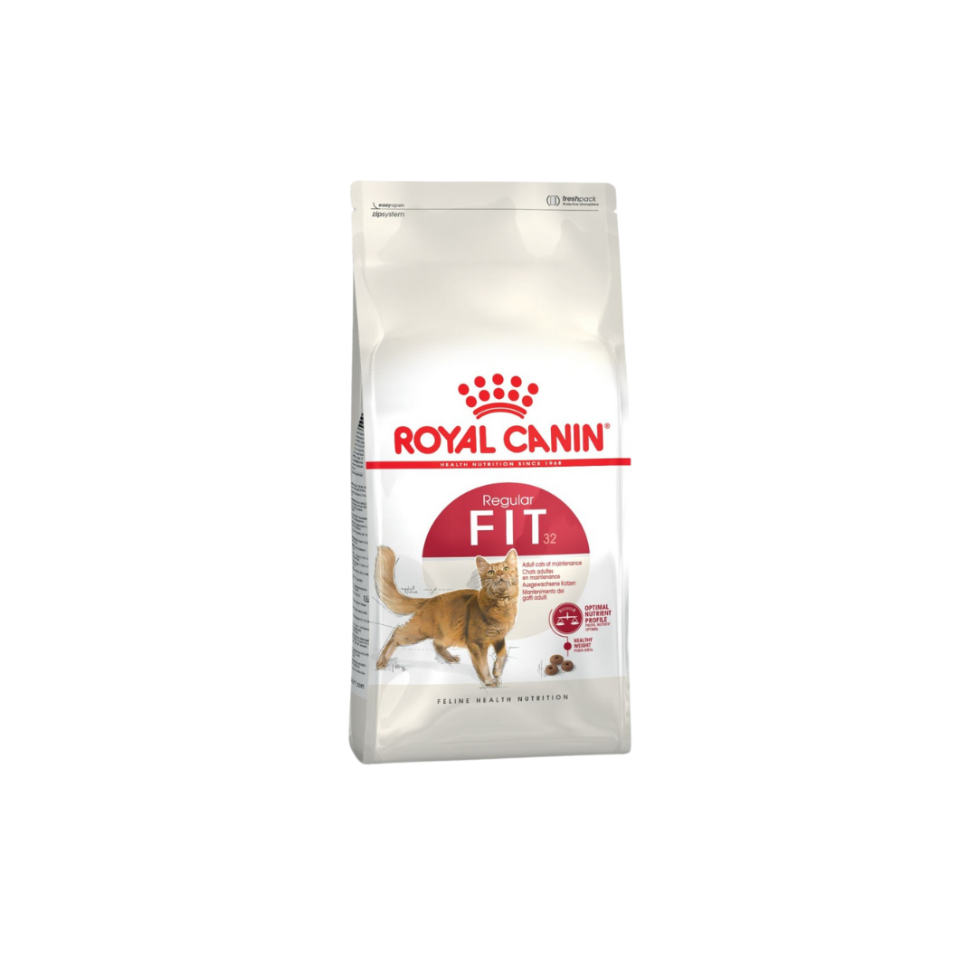 Royal Canin Feline Health Nutrition Fit 32 - 10 KG | Premium Dry Cat Food Doog