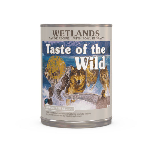 Taste of the Wild Wetlands Canine Formula – Wet Dog Food 390g