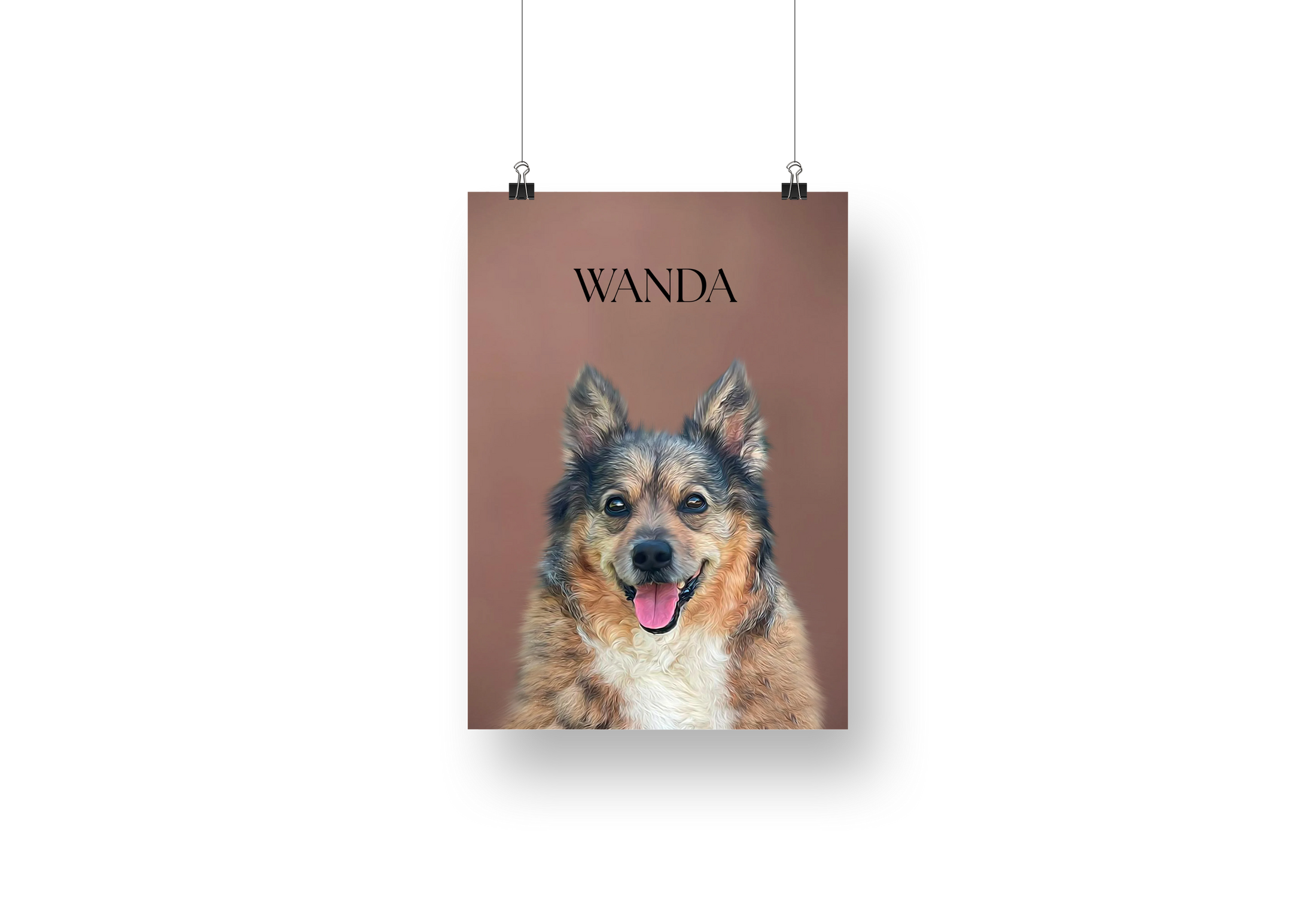 Custom Pet Portrait - Classic Oil