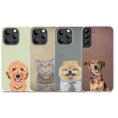 Load image into Gallery viewer, Four phone cases with dogs
