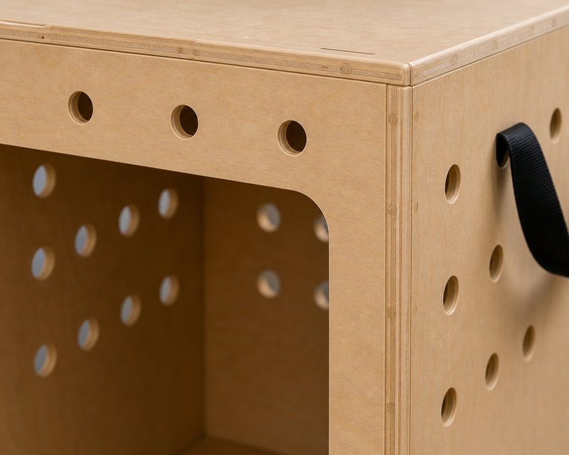 Reinforced Wooden Structure