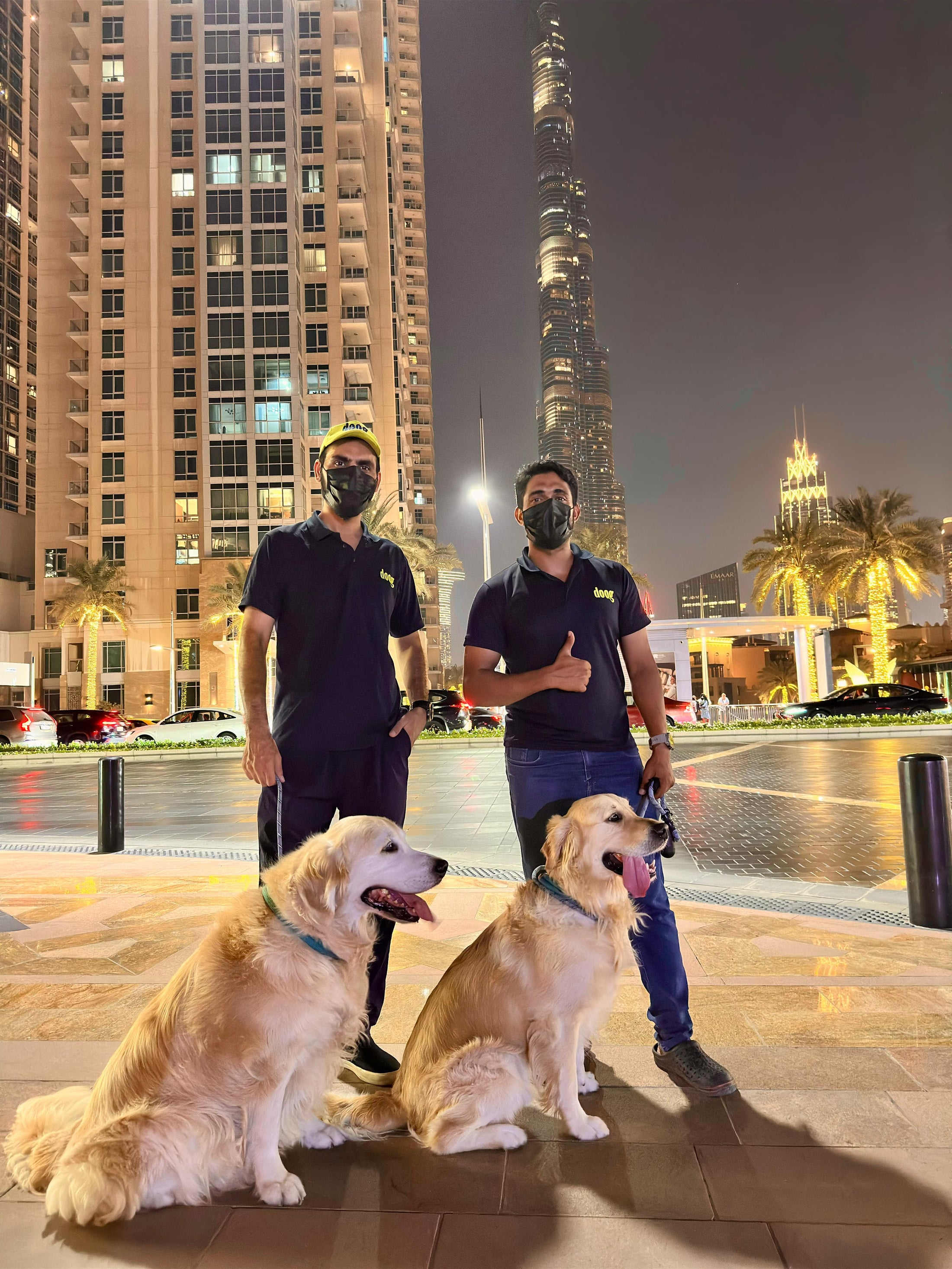 Dog walking Dubai