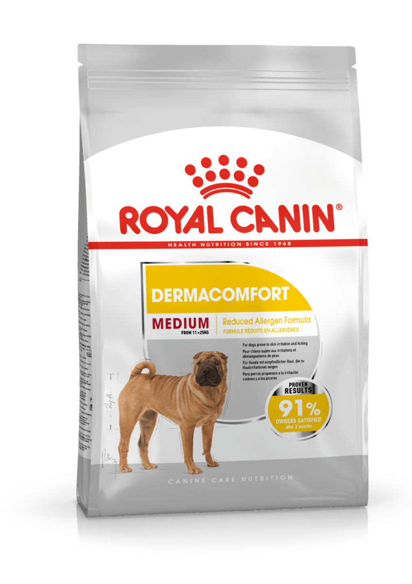 ROYAL CANIN® Canine Care Nutrition Medium Dermacomfort 12 KG Doog