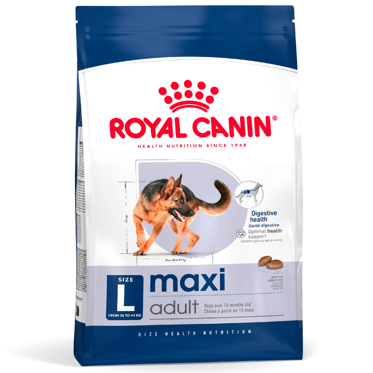 Royal Canin Size Health Nutrition Maxi Adult - 15 KG | Premium Large Breed Dog Food Doog