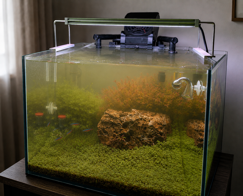 Cloudy Water to Crystal Clear - Before