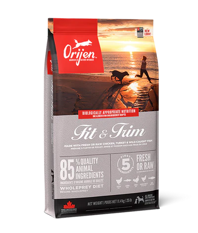 Orijen Fit & Trim – Protein-Rich Adult Dog Dry Food 6KG