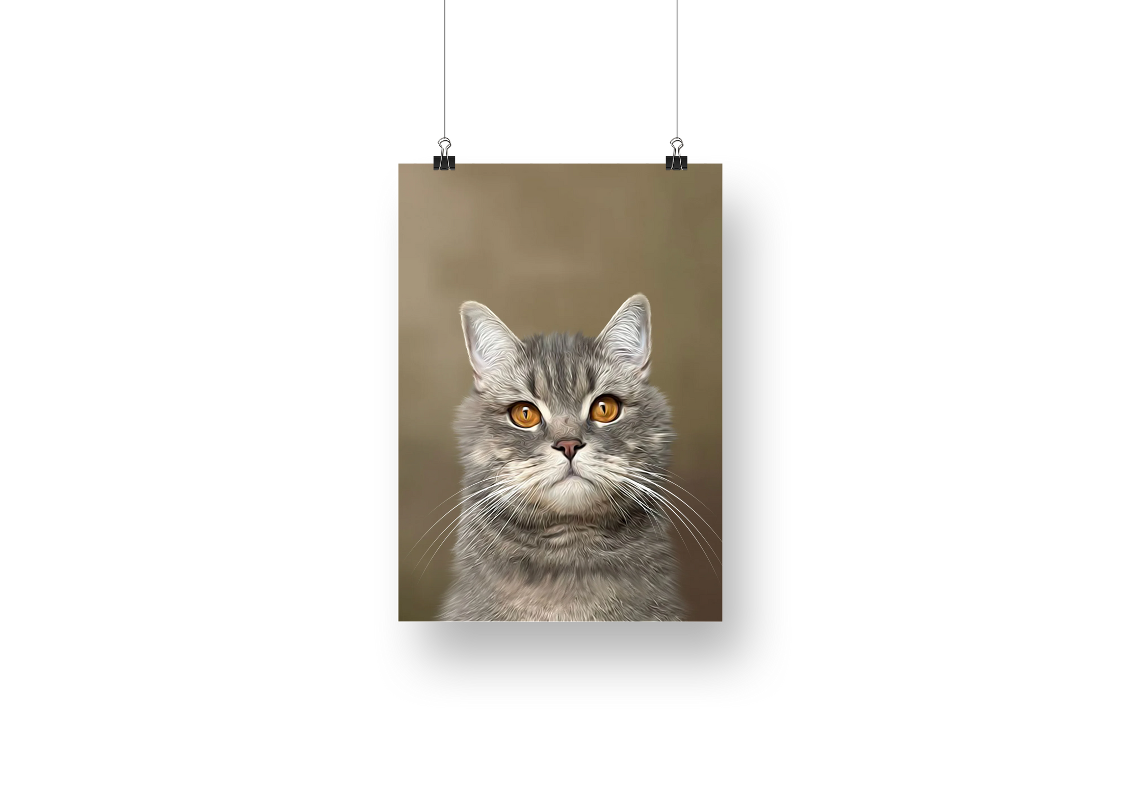 Custom Pet Portrait - Classic Oil