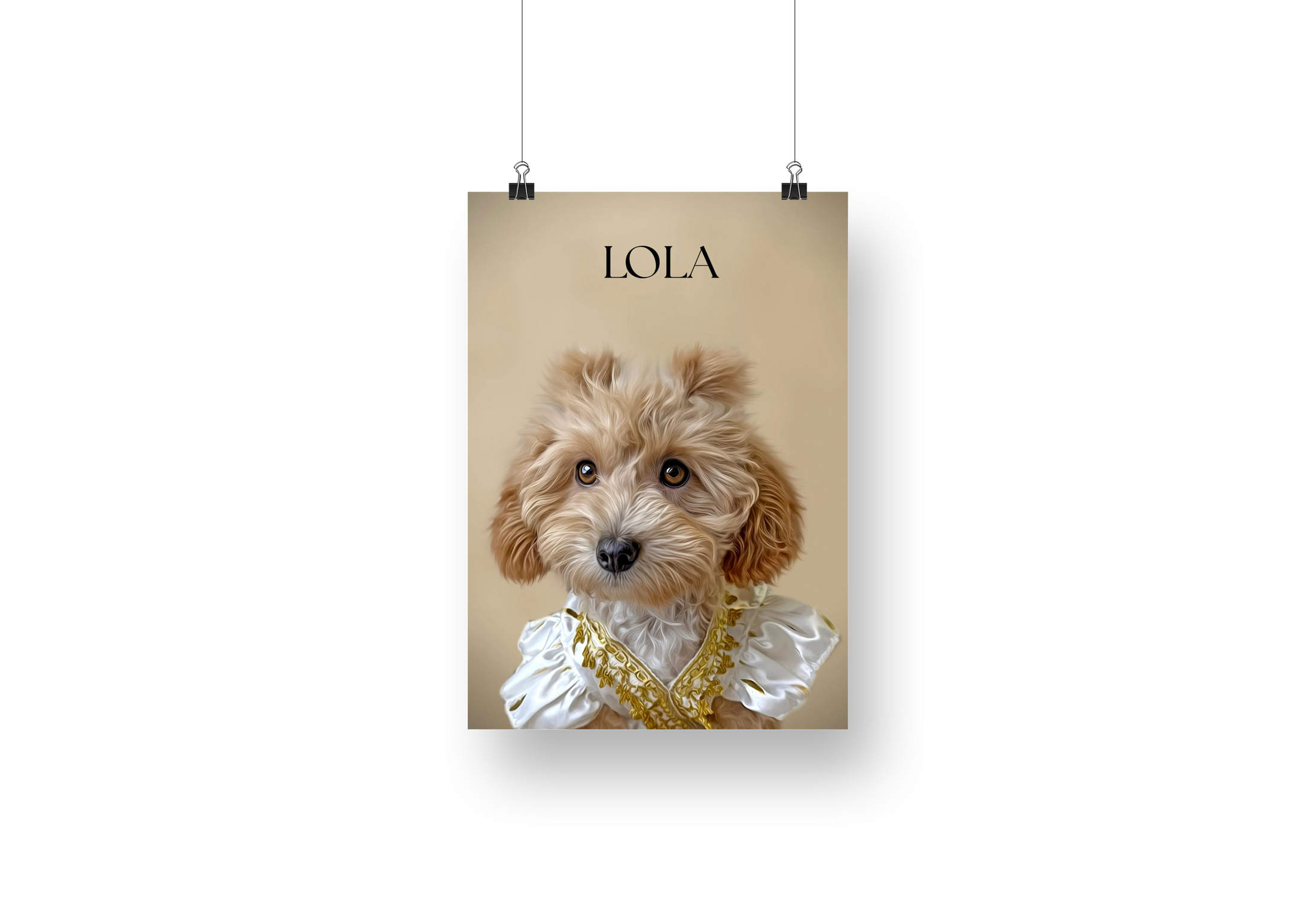 Custom Pet Portrait - Classic Oil